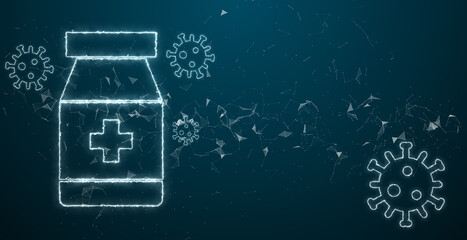 Covid vaccine medicine global rollout to prevent COVID-19 coronavirus disease