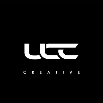UCC Letter Initial Logo Design Template Vector Illustration