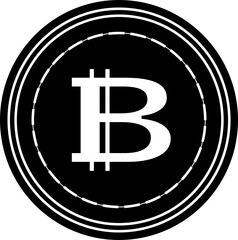 Monochrome One bitcoin medal