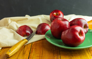 Ricas manzanas rojas 