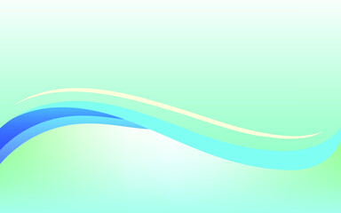 Blue abstract curve pattern background