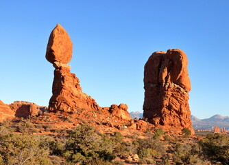 Balanced Rock formation, Arches National Park