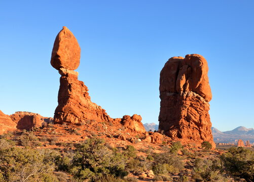 Balanced Rock formation, Arches National Park