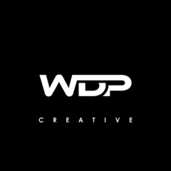 WDP Letter Initial Logo Design Template Vector Illustration