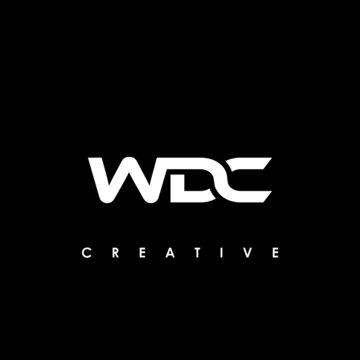 WDC Letter Initial Logo Design Template Vector Illustration