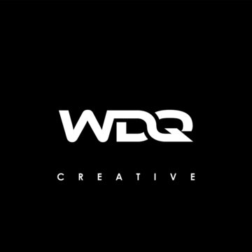 WDQ Letter Initial Logo Design Template Vector Illustration