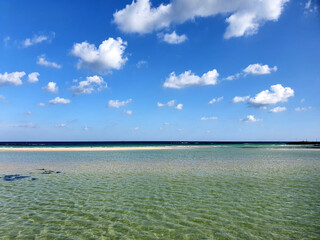 The beautiful sea of Jeju, Korea