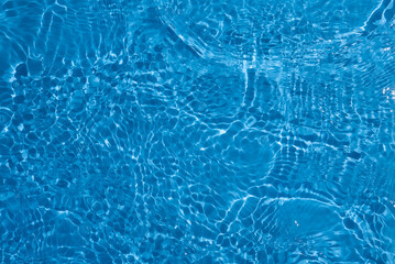 Water Surface Top View,Water in swimming pool rippled water detail background