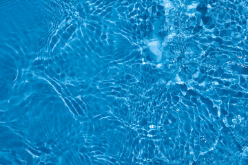 Water Surface Top View,Water in swimming pool rippled water detail background