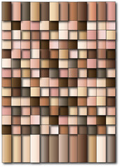 Abstract figures for the design of posters, envelopes, postcards, banners