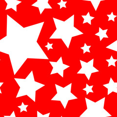 seamless pattern with stars