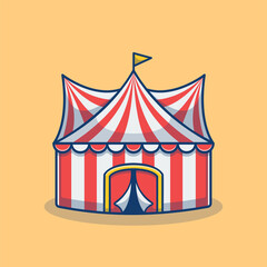 Carnival tent and Amusement park