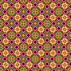 colorful symmetrical repeating patterns for textiles, ceramic tiles, wallpapers and designs. seamless image.