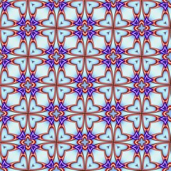 colorful symmetrical repeating patterns for textiles, ceramic tiles, wallpapers and designs. seamless image.