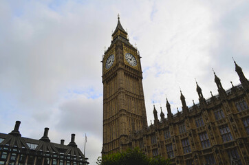Obraz na płótnie Canvas Big Ben and Clock Tower
