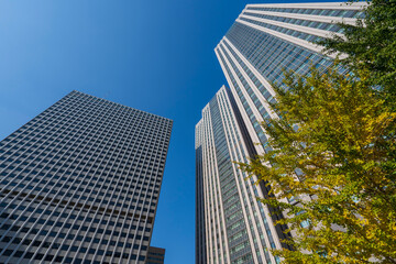 【東京都】都市景観 霞が関のビル群