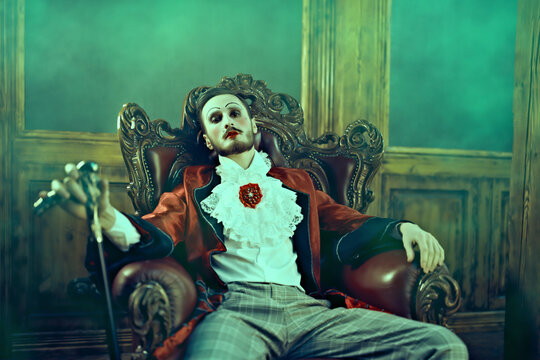 rococo style man