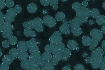 amazing light blue deep biological stroke digitally drawn background illustration