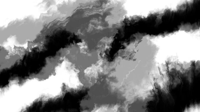 Computer Generated Black Color Transition