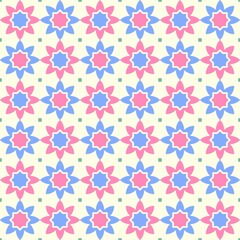 Seamless geometric abstract patterns. Vector illustration. Element, design.
