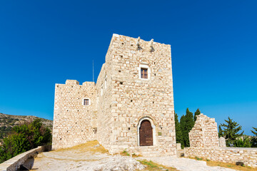 Fototapeta na wymiar Castle of Lykourgos Logothetis in Samos Island