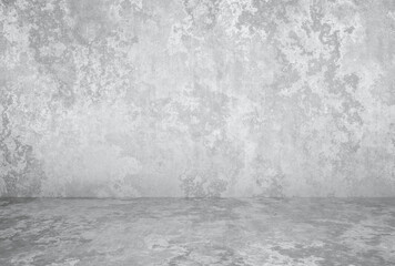 plaster wall, grey background