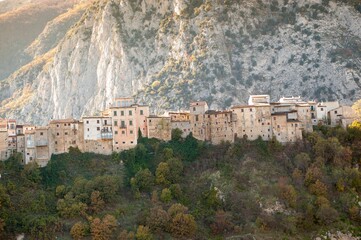 Castrovalva (AQ), italian village - 396958196