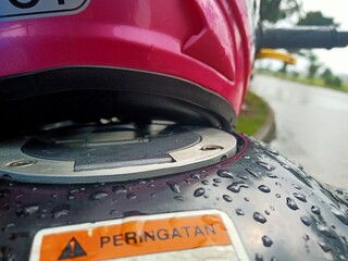 Obraz premium car with a car