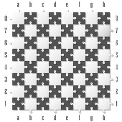 puzzle background. illustration