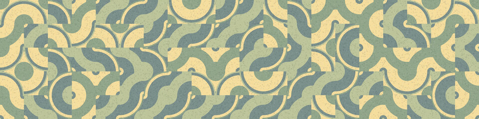 Obraz premium Abstract Geometric Pattern generative computational art illustration