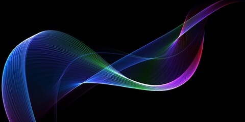 Awesome colorful wave abstract background
