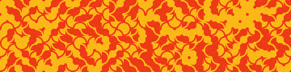 Abstract Geometric Pattern generative computational art illustration