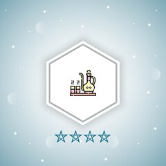     teapot vector icons modern