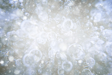 snow ice soft white background, blurred winter wallpaper blank