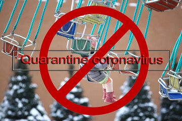 quarantine coronavirus background, abstract blurred theme coronavirus pandemic epidemic