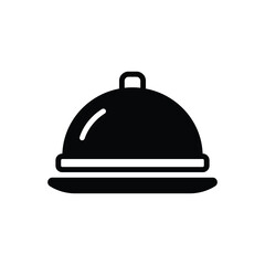 Black solid icon for cover