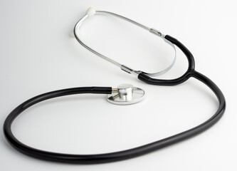 Doctor stethoscope on white background