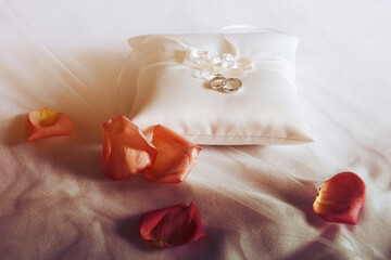 Detalles de ceremonia de boda