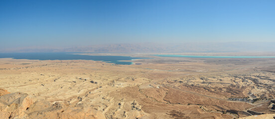 Judean Desert in the vicinity of the Dead Sea.