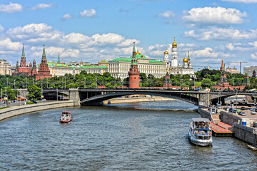 The Moscow Kremlin.