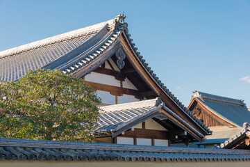 Fototapeta na wymiar Kyoto, Japan - Toji Temple in Kyoto, Japan. It is part of the UNESCO World Heritage Site.
