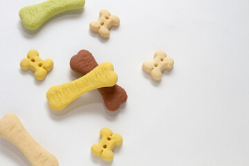 Bones dog biscuits.Toys