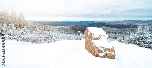 Stunning View Panorama Of Snowy Frozen Mountain Landscape In Winter In Black Forest Winter Wonderland Snowscape Background With A Snowy Rock In The Front Wall Mural Corri Seizinger Stunning View Panorama Of Snowy Frozen Mountain Landscape In Winter In Black Forest Winter Wonderland Snowscape Background With A Snowy Rock In The Front Wall Mural Corri Seizinger