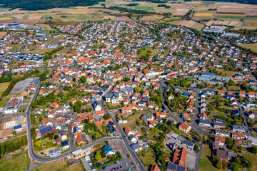 Großenlüder aus der Luft | Luftbilder vom Dorf  Großenlüder in Hessen