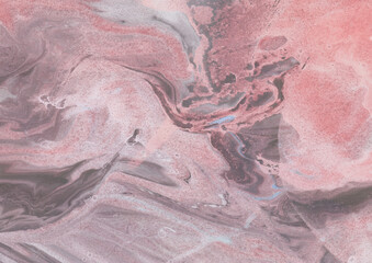 Obraz premium Fioletowo różowe marmurowe tło.