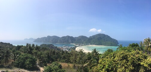 Phi Phi island view from a viewpoint