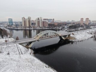 bridge over the river