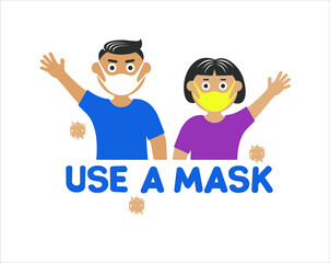 use a mask. vector art.