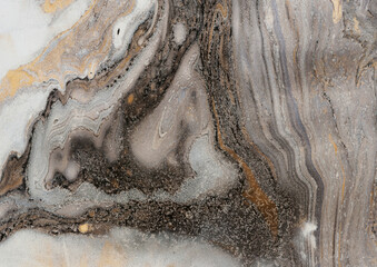 Beżowo brązowe tło kamień marmur, tekstura. - obrazy, fototapety, plakaty