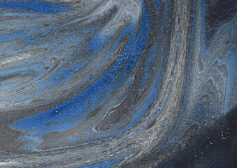 Niebieskie kamienne marmurowe tło tekstura